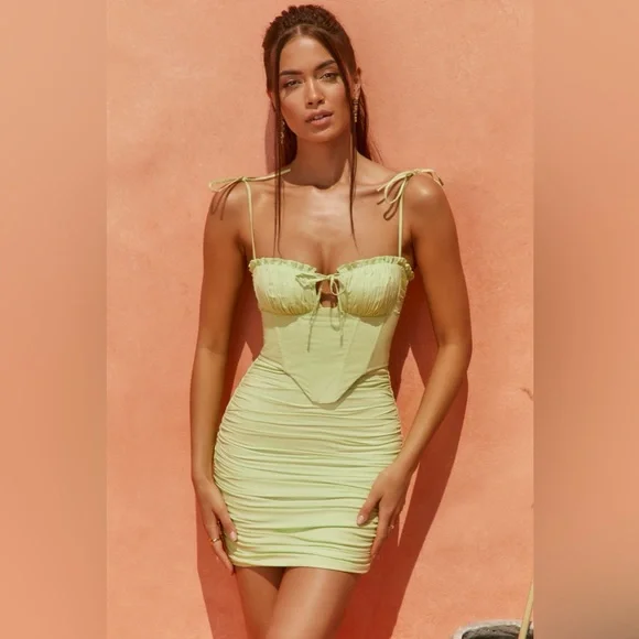 oh polly green dress Embellished Strapless Gown in Emerald - 2 Caprice will ensure all eyes are on you Oh Polly | Dresses |